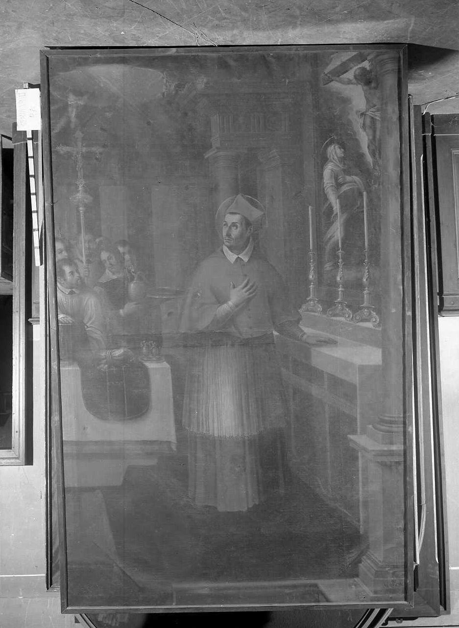 San Carlo Borromeo (dipinto) - ambito romagnolo (sec. XVII)