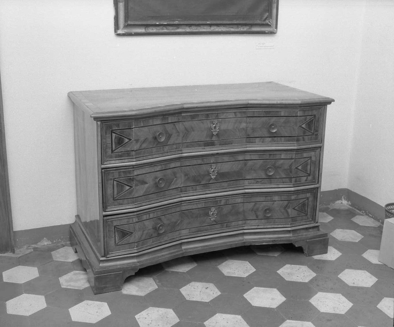 cassettone - bottega romagnola (sec. XIX)