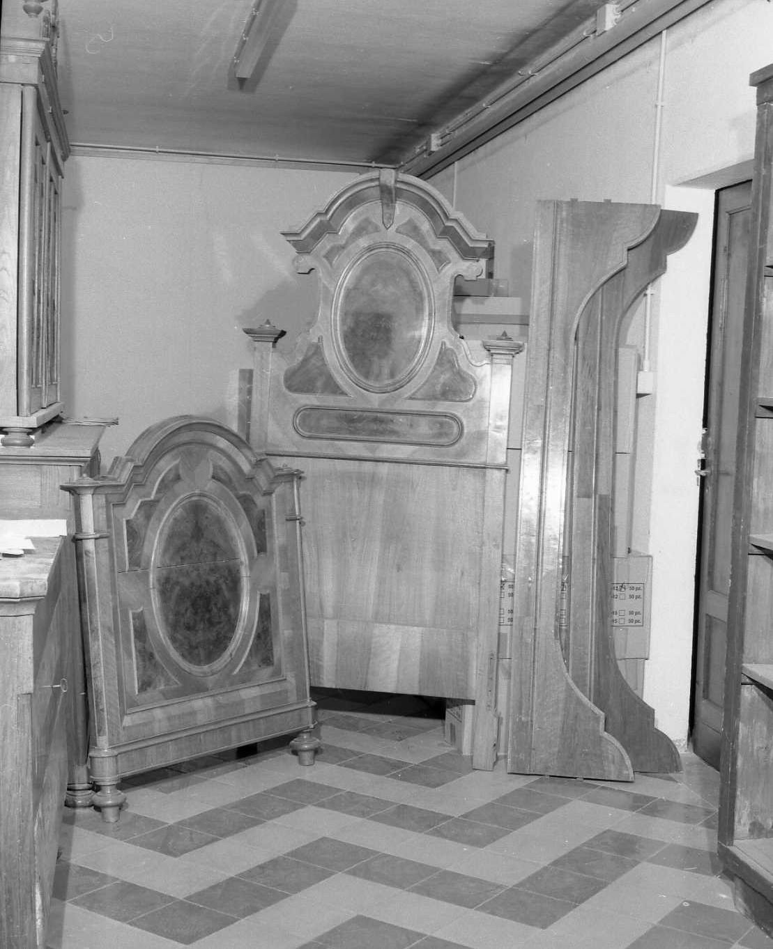 letto - bottega romagnola (sec. XIX)