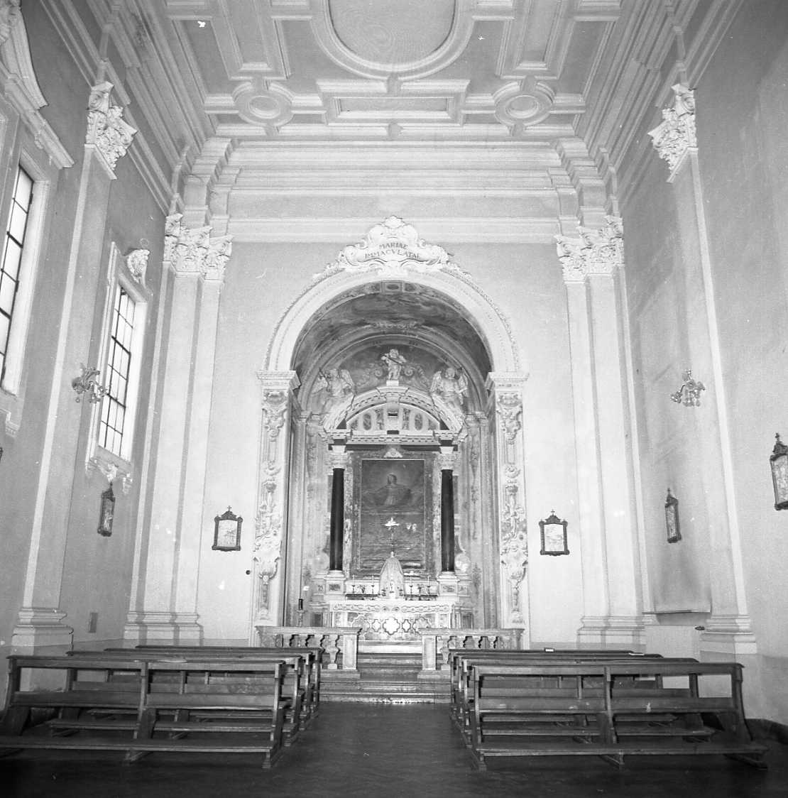 ancona, elemento d'insieme - bottega romagnola (sec. XVII)