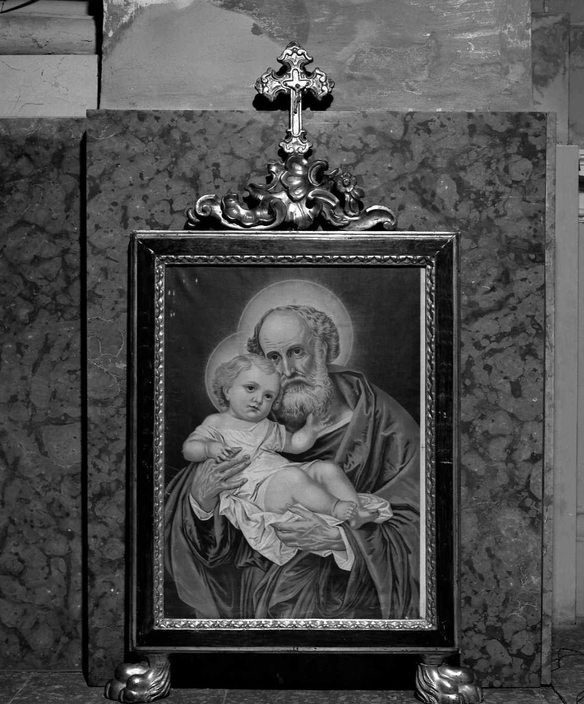 quadro d'altare - bottega romagnola (secc. XVIII/ XIX)