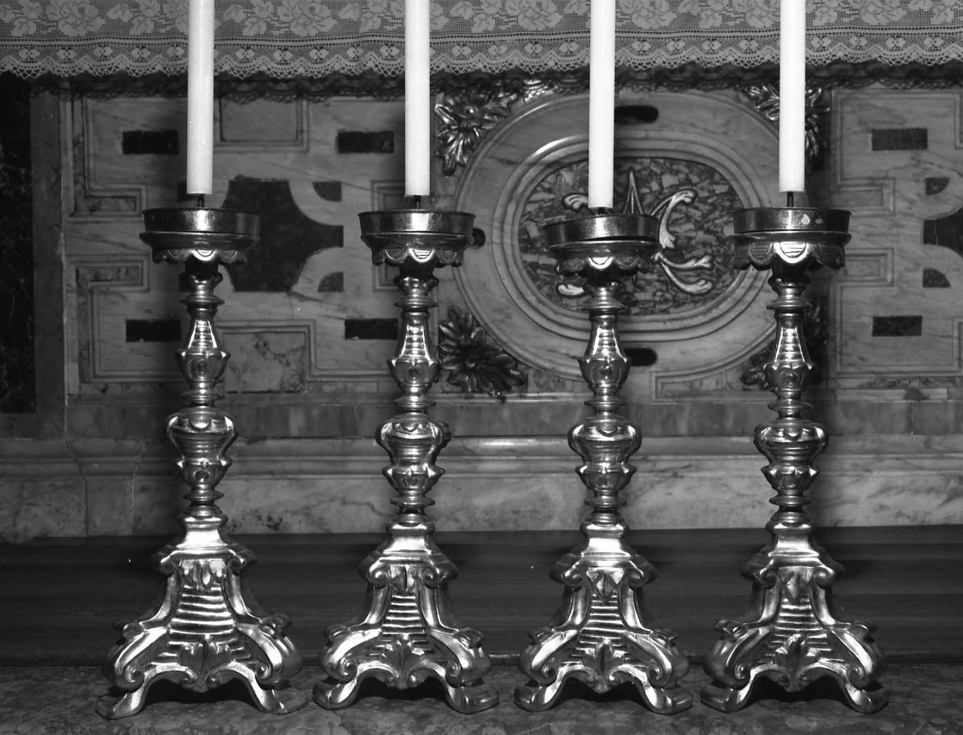 candeliere - bottega romagnola (prima metà sec. XVIII)