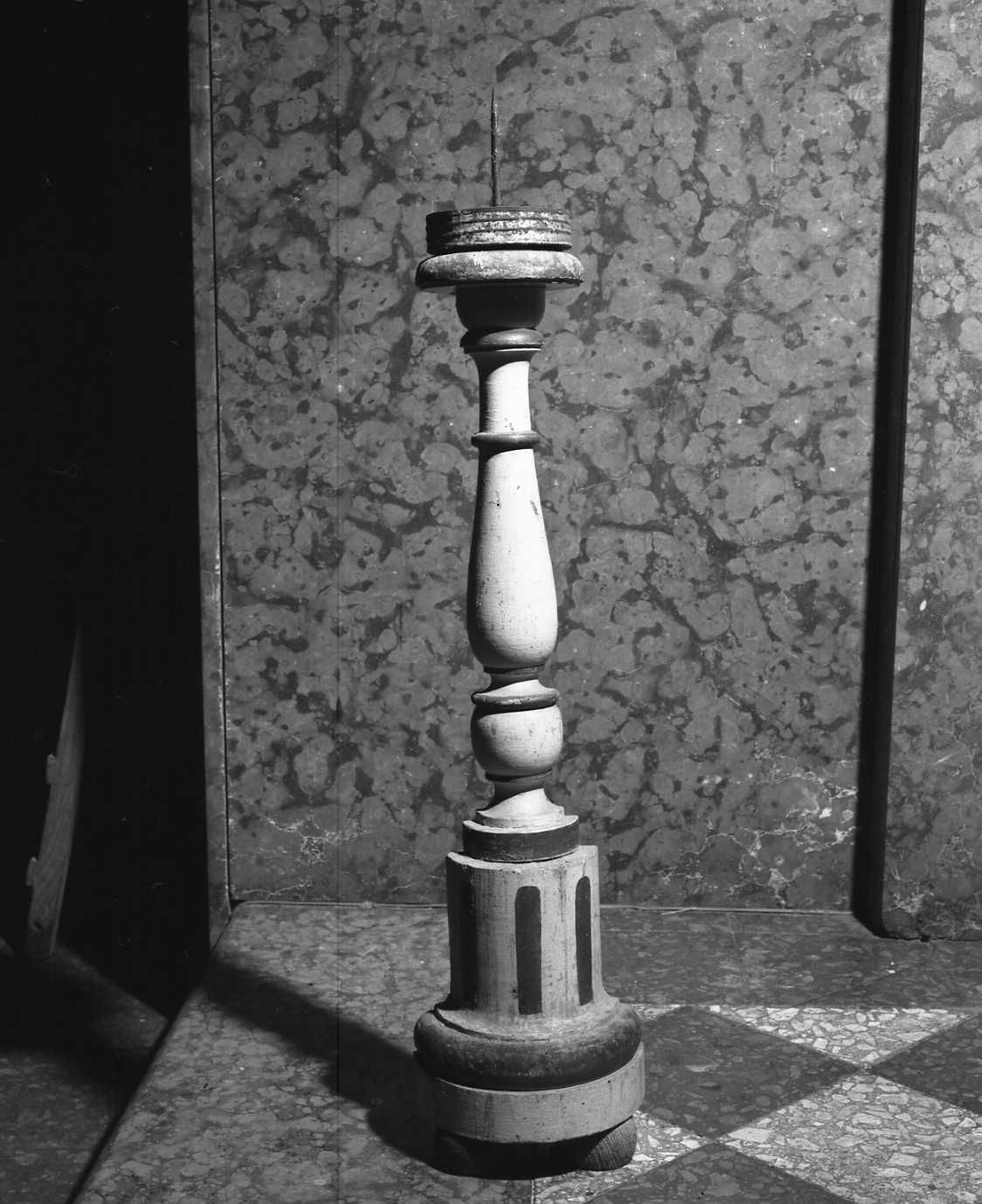 candeliere - bottega romagnola (sec. XIX)