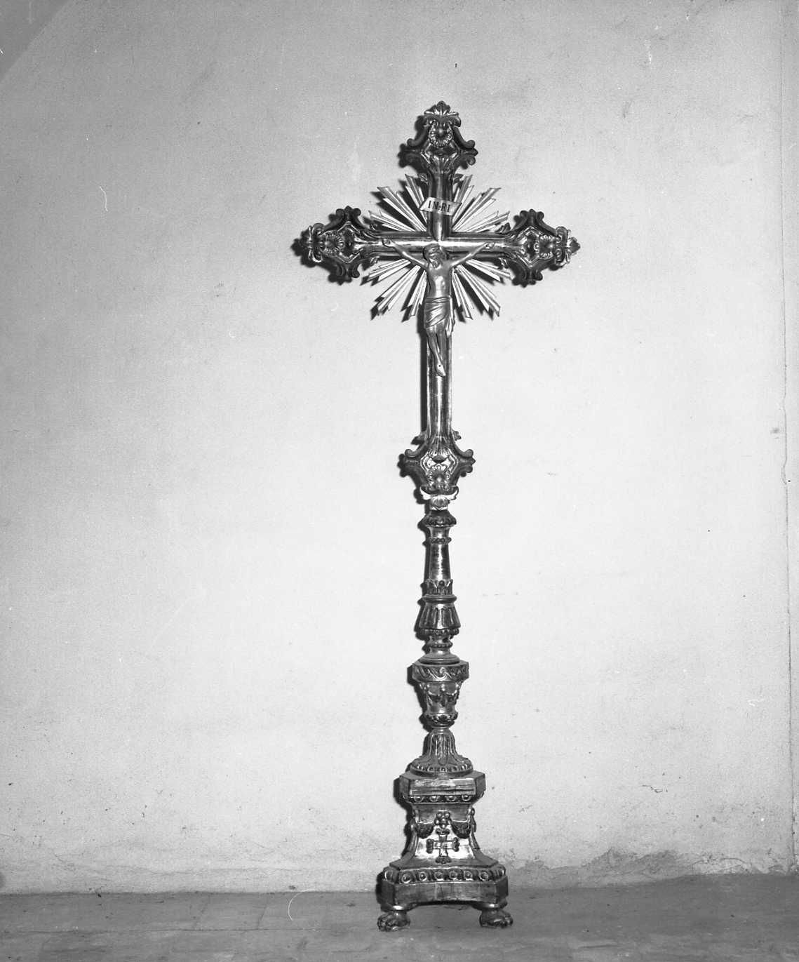 croce d'altare - bottega romagnola (sec. XVIII)