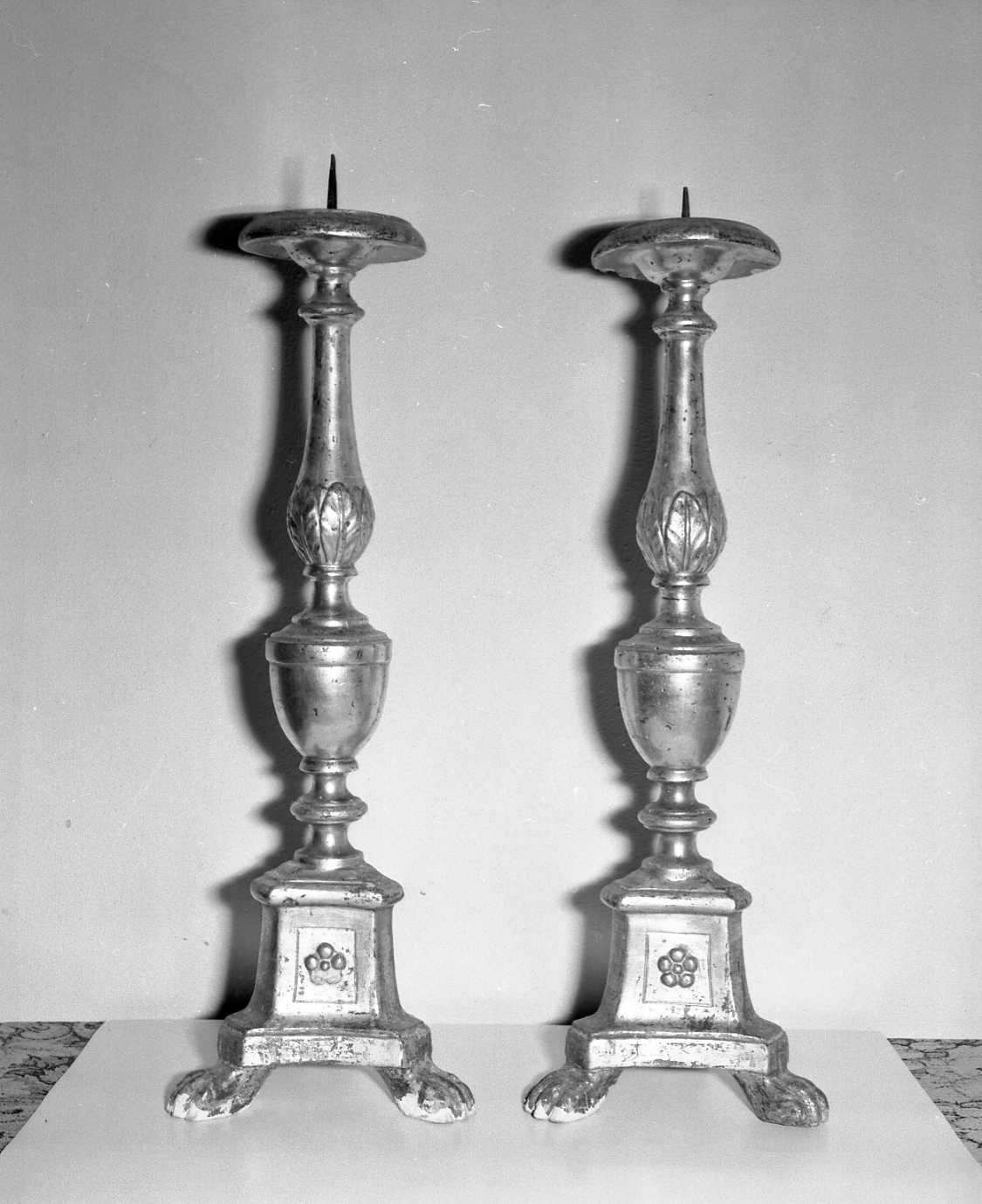 candeliere - bottega romagnola (sec. XIX)