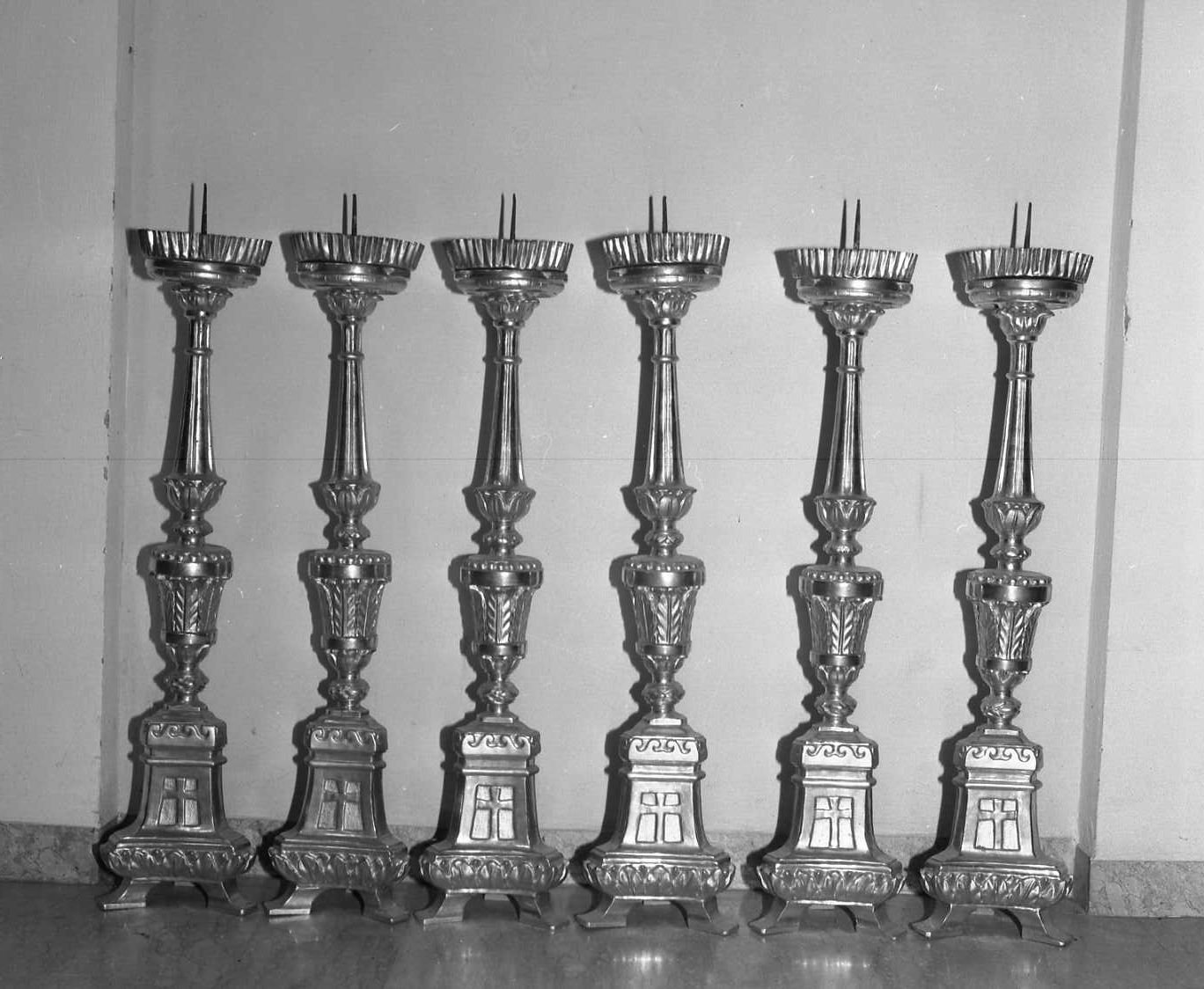 candeliere - bottega romagnola (sec. XIX)