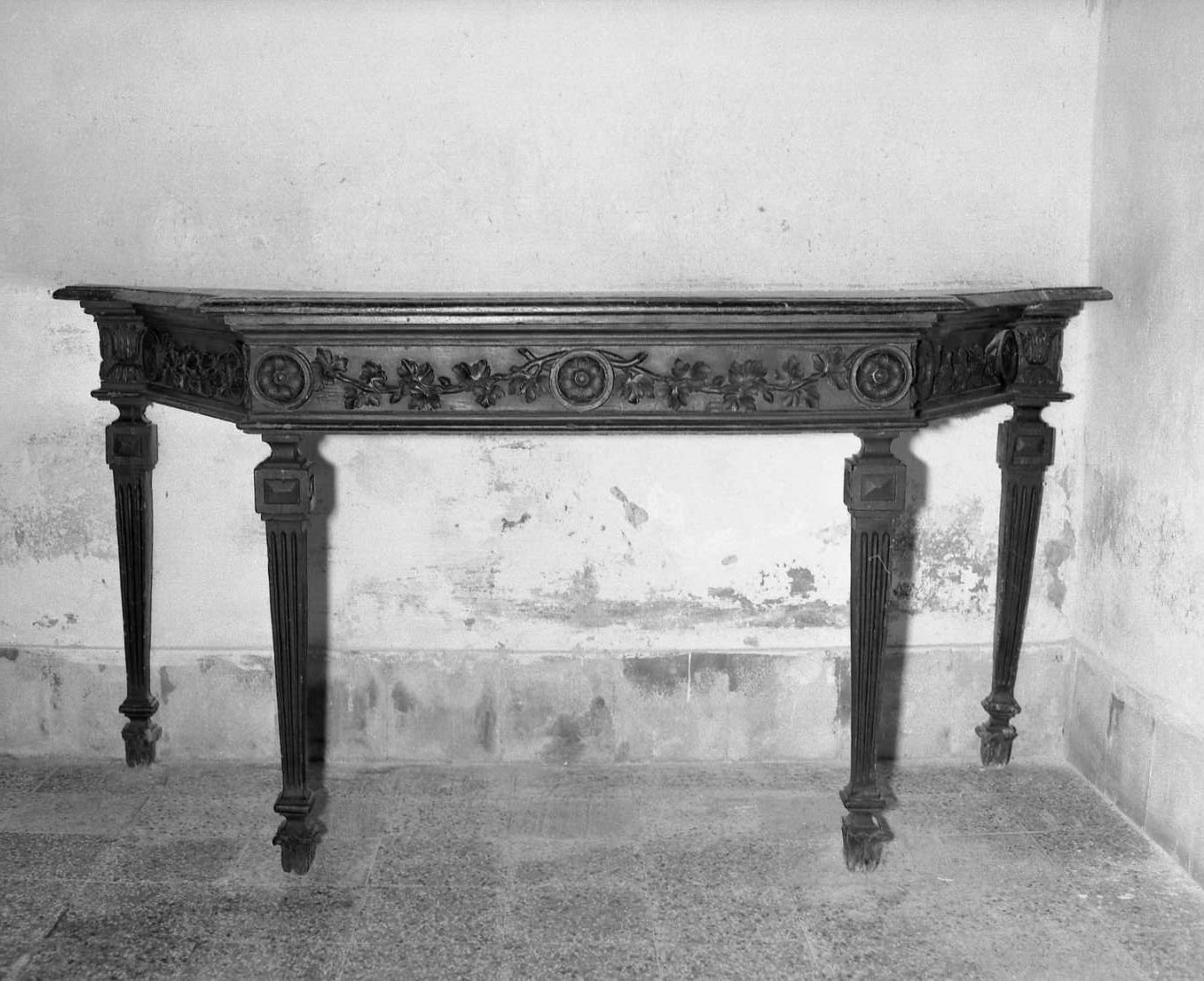 console - bottega romagnola (fine sec. XIX)