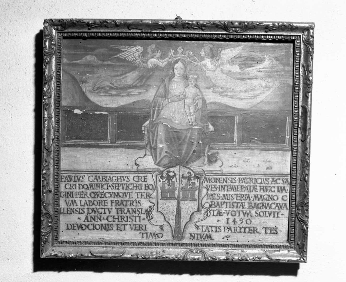 Madonna con Bambino (ex voto) - ambito romagnolo (sec. XV)