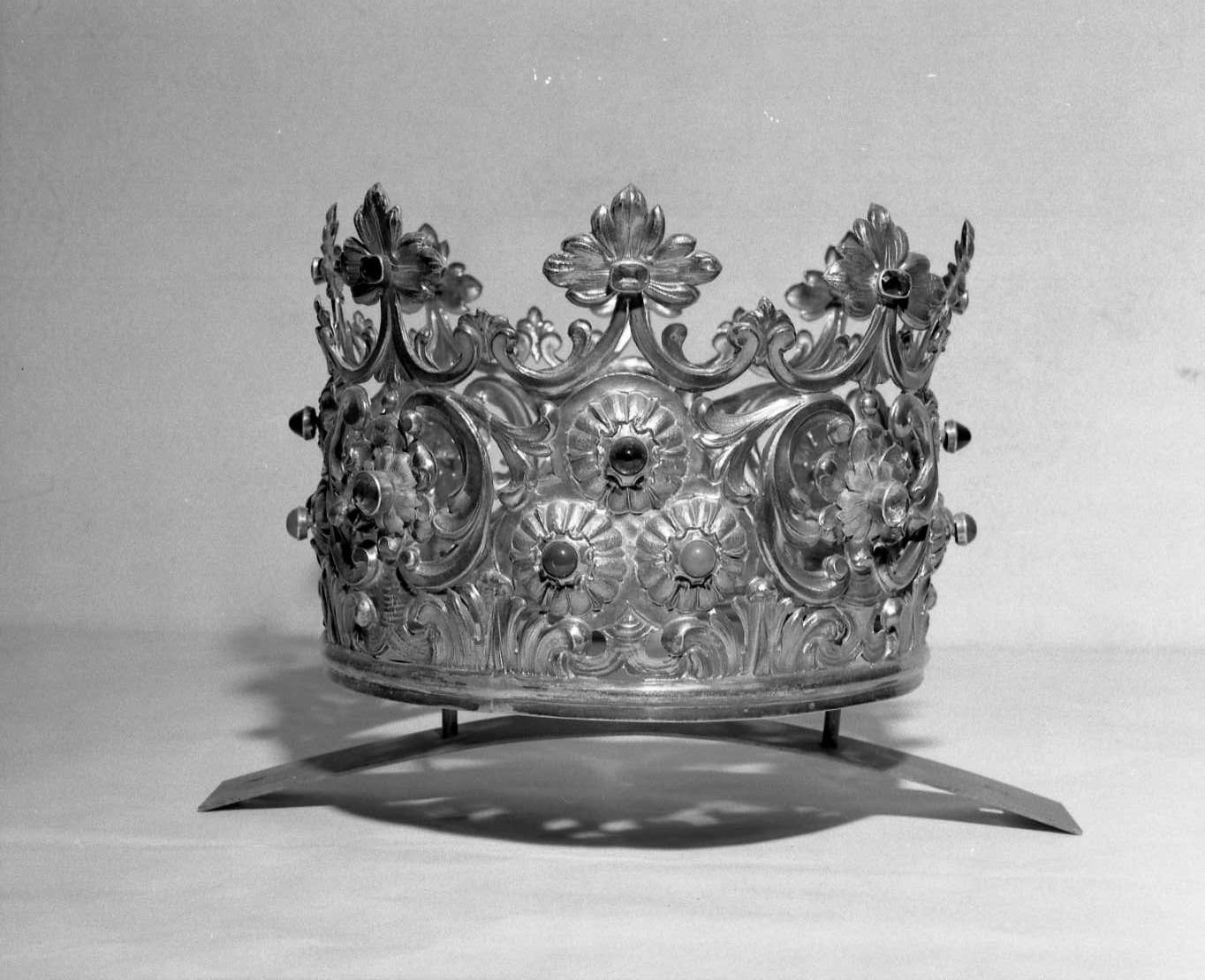 corona di immagine sacra - bottega romagnola (fine/inizio secc. XVIII/ XIX)