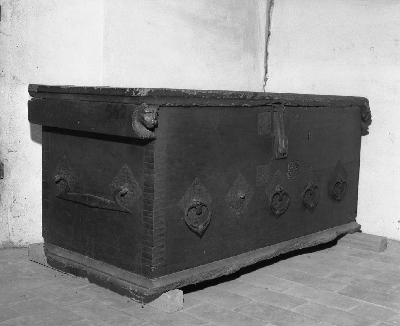 forziere - bottega trentina (seconda metà sec. XV)