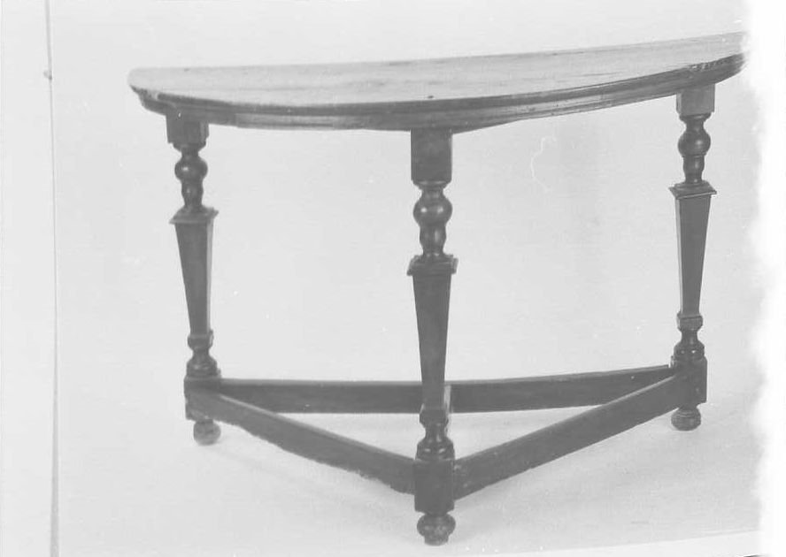 tavolo da muro - bottega romagnola (fine/inizio secc. XVIII/ XIX)