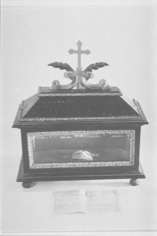reliquiario - bottega romagnola (sec. XIX)