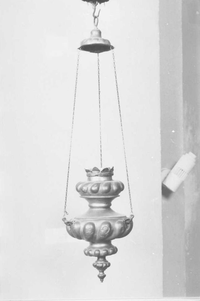 lampada pensile - bottega romagnola (sec. XVIII)