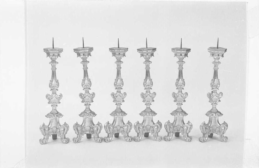 candeliere - bottega romagnola (sec. XVIII)