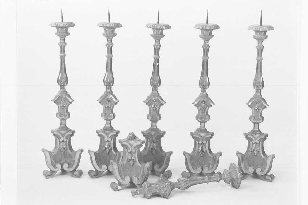 candeliere - bottega romagnola (sec. XVIII)
