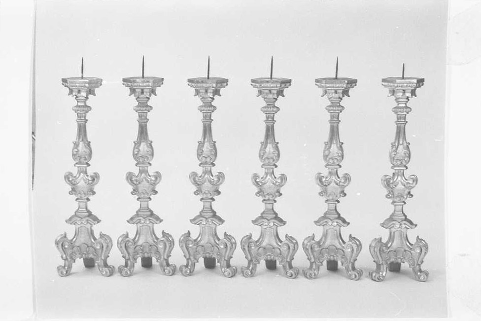 candeliere - bottega romagnola (sec. XVIII)