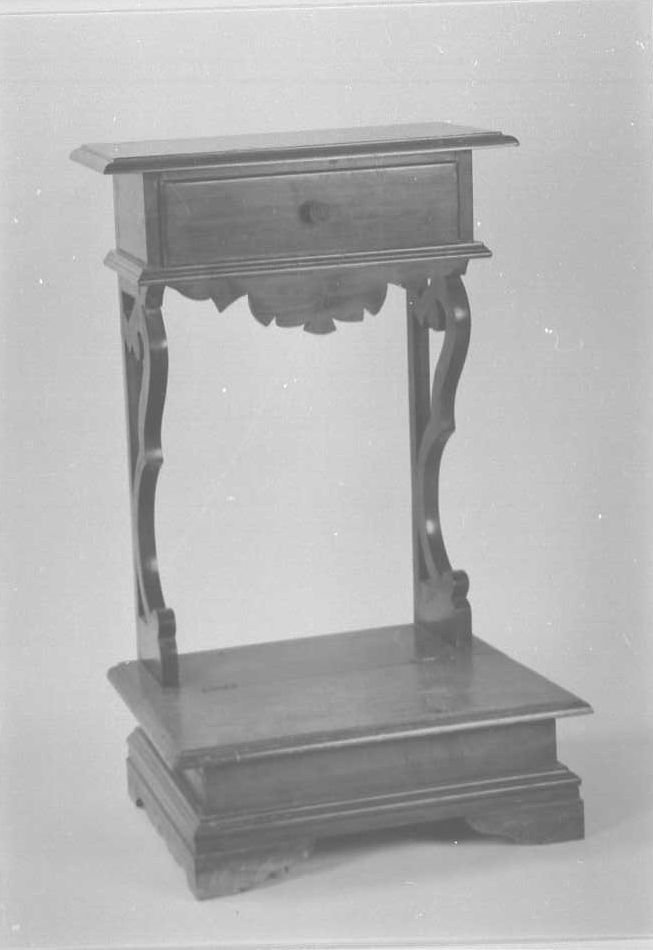 inginocchiatoio - bottega romagnola (sec. XIX)