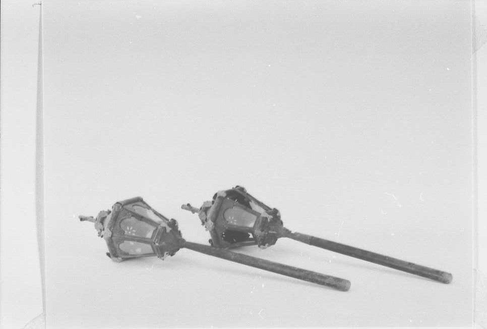 lanterna processionale - bottega emiliana (sec. XIX)