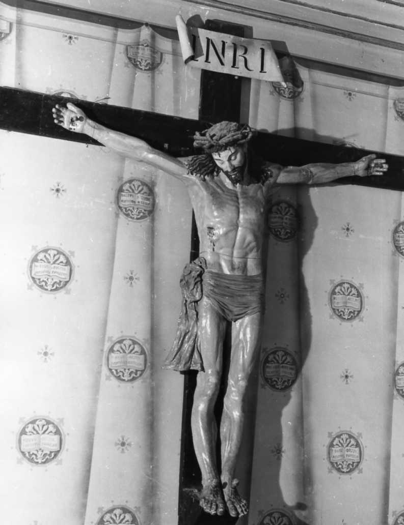 Cristo crocifisso (scultura) - ambito romagnolo (sec. XVII)