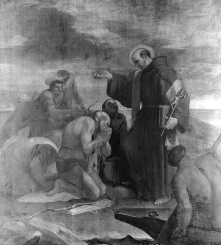 San Francesco Solano (dipinto) di Favini Padre Atanasio (fine sec. XVIII)