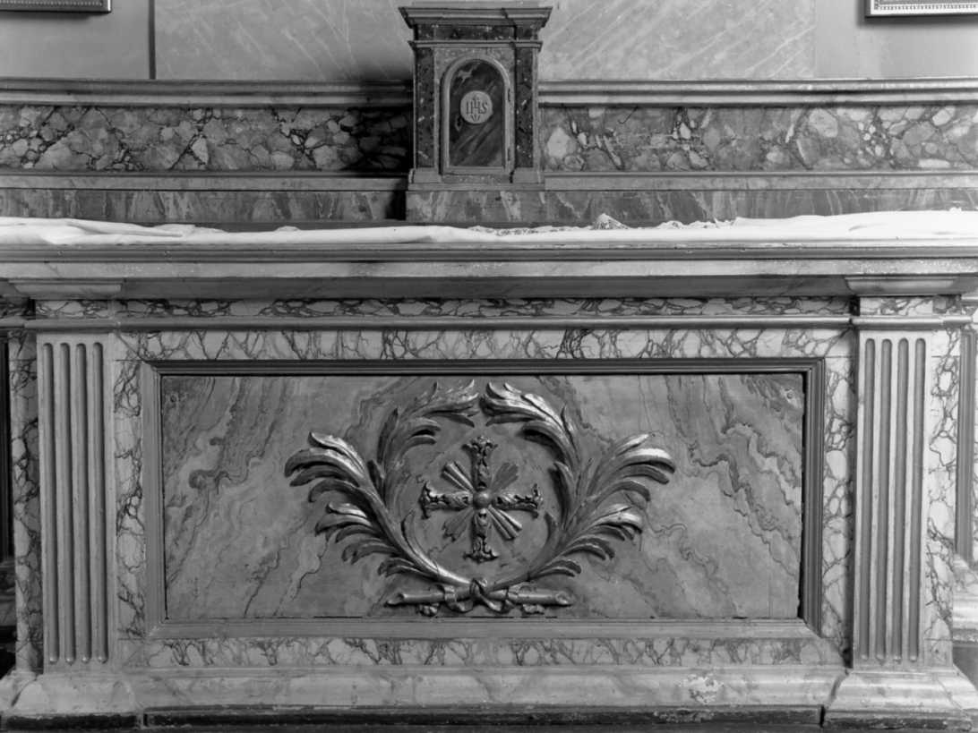altare - manifattura italiana (ultimo quarto sec. XIX)