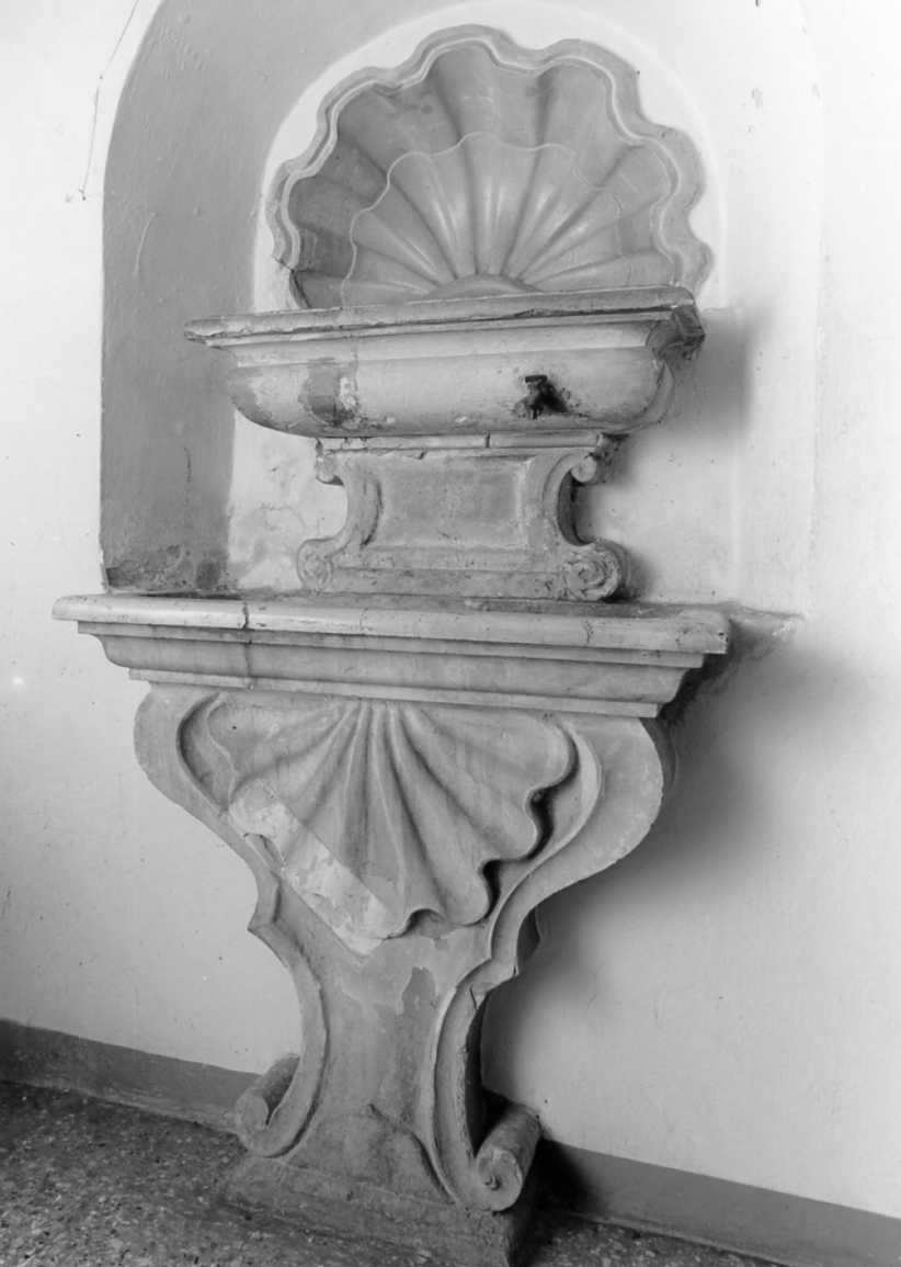 lavabo da sacrestia - manifattura romagnola (sec. XVIII)