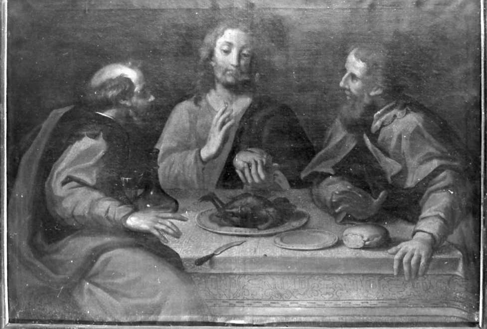 cena in Emmaus (dipinto) - ambito romagnolo (sec. XVIII)