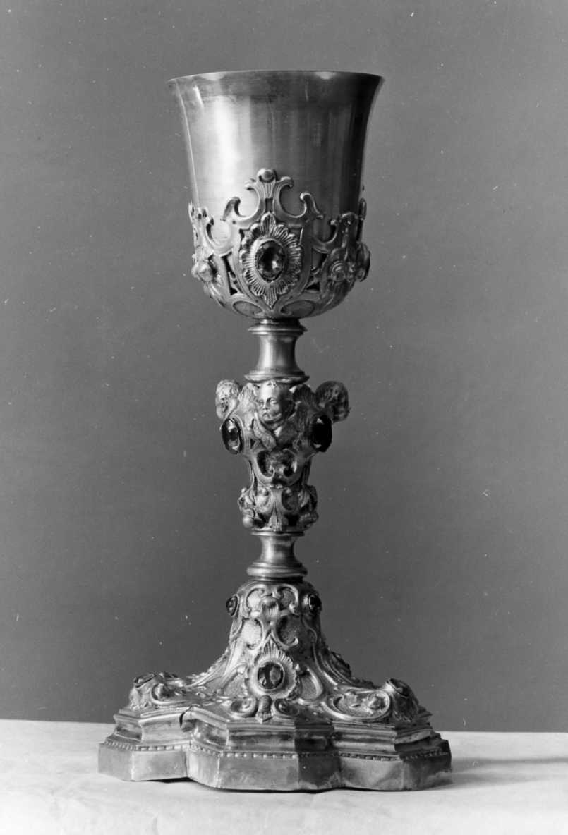 calice - manifattura emiliano-romagnola (seconda metà sec. XIX)