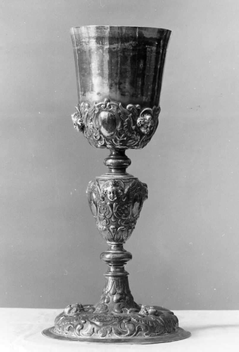 calice - manifattura emiliano-romagnola (sec. XVII)