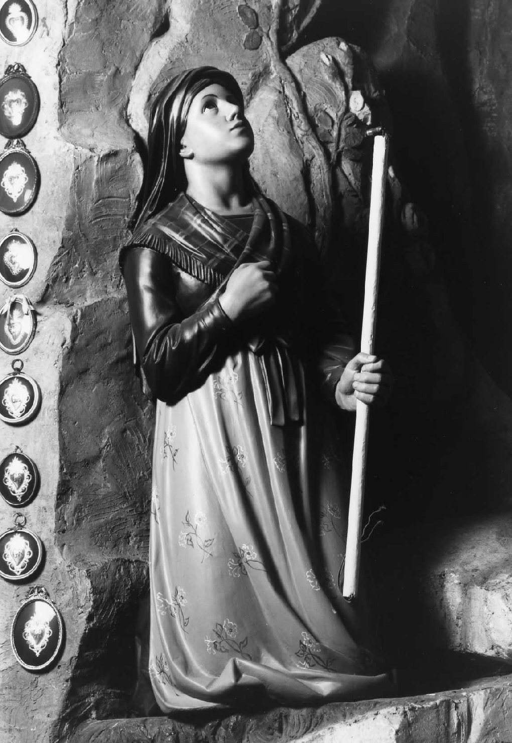 Santa Bernardette (statua) - ambito romagnolo (sec. XX)