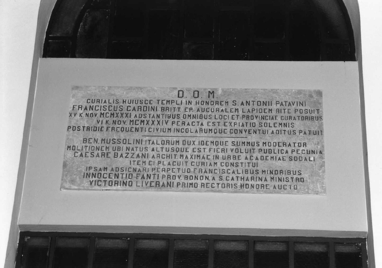 lapide commemorativa - produzione romagnola (sec. XX)