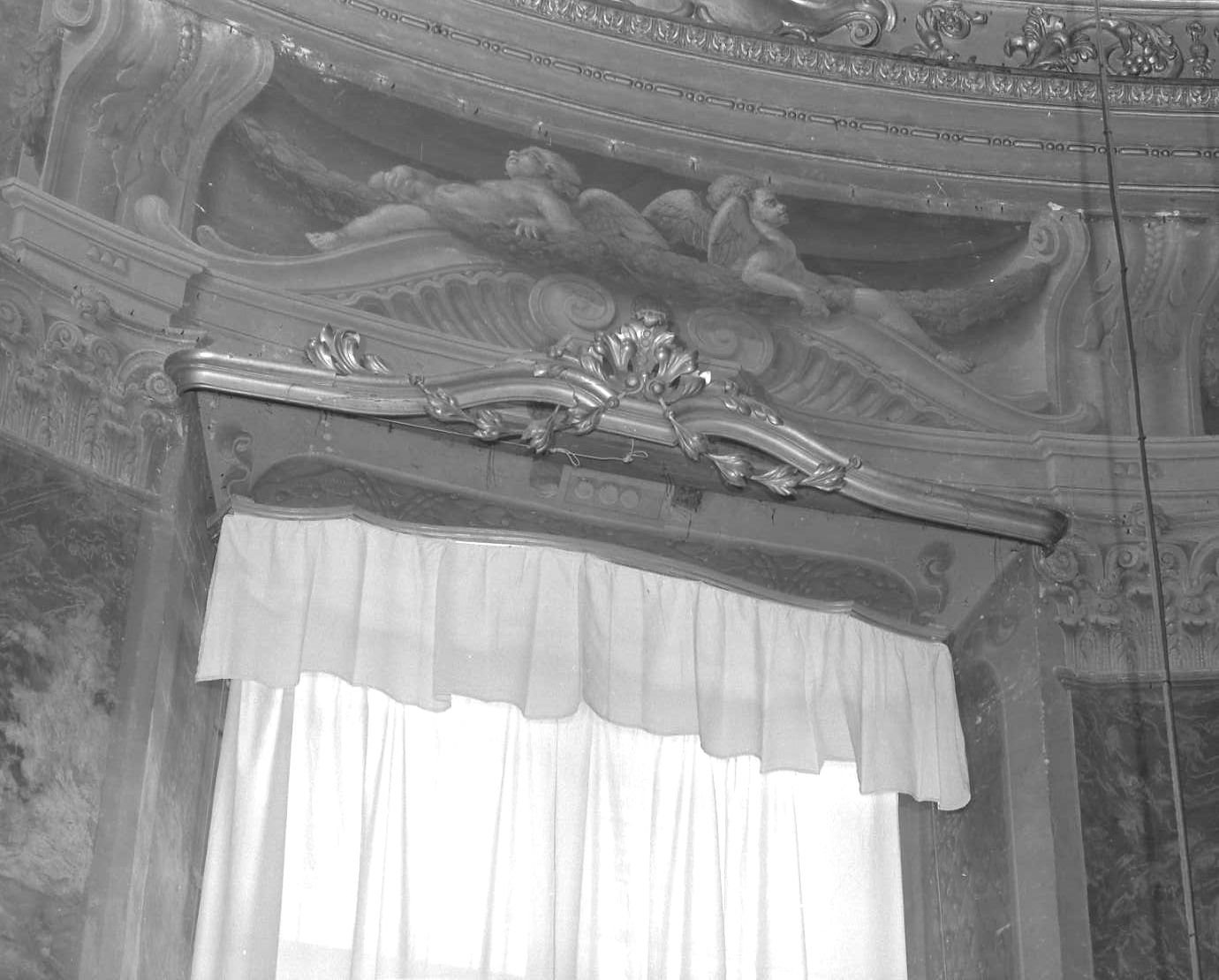 cornice per tenda - ambito bolognese (sec. XVIII)