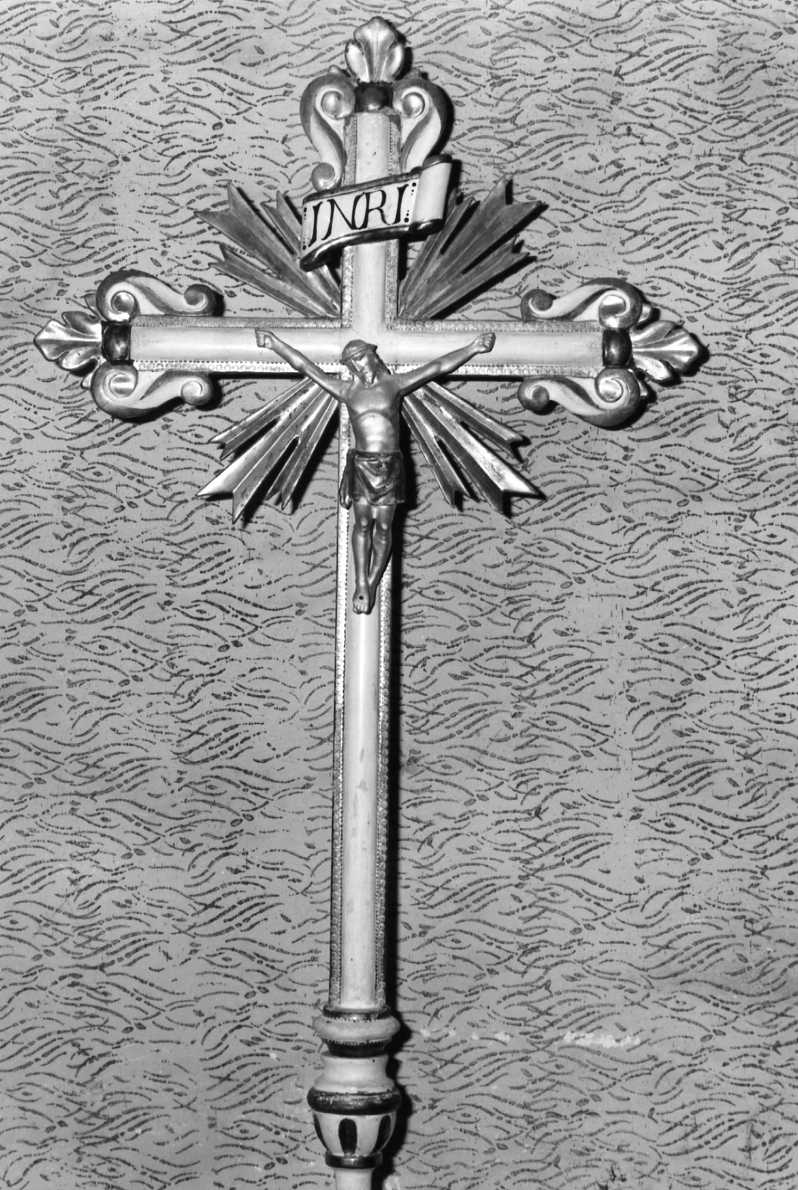 croce processionale - ambito romagnolo (sec. XIX)