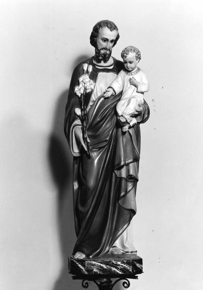 San Giuseppe e Gesù Bambino (statua) - bottega romagnola (seconda metà sec. XIX)