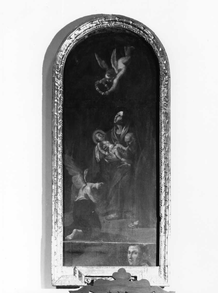 La Sacra Famiglia (dipinto) di Savolini Cristoforo (seconda metà sec. XVII)
