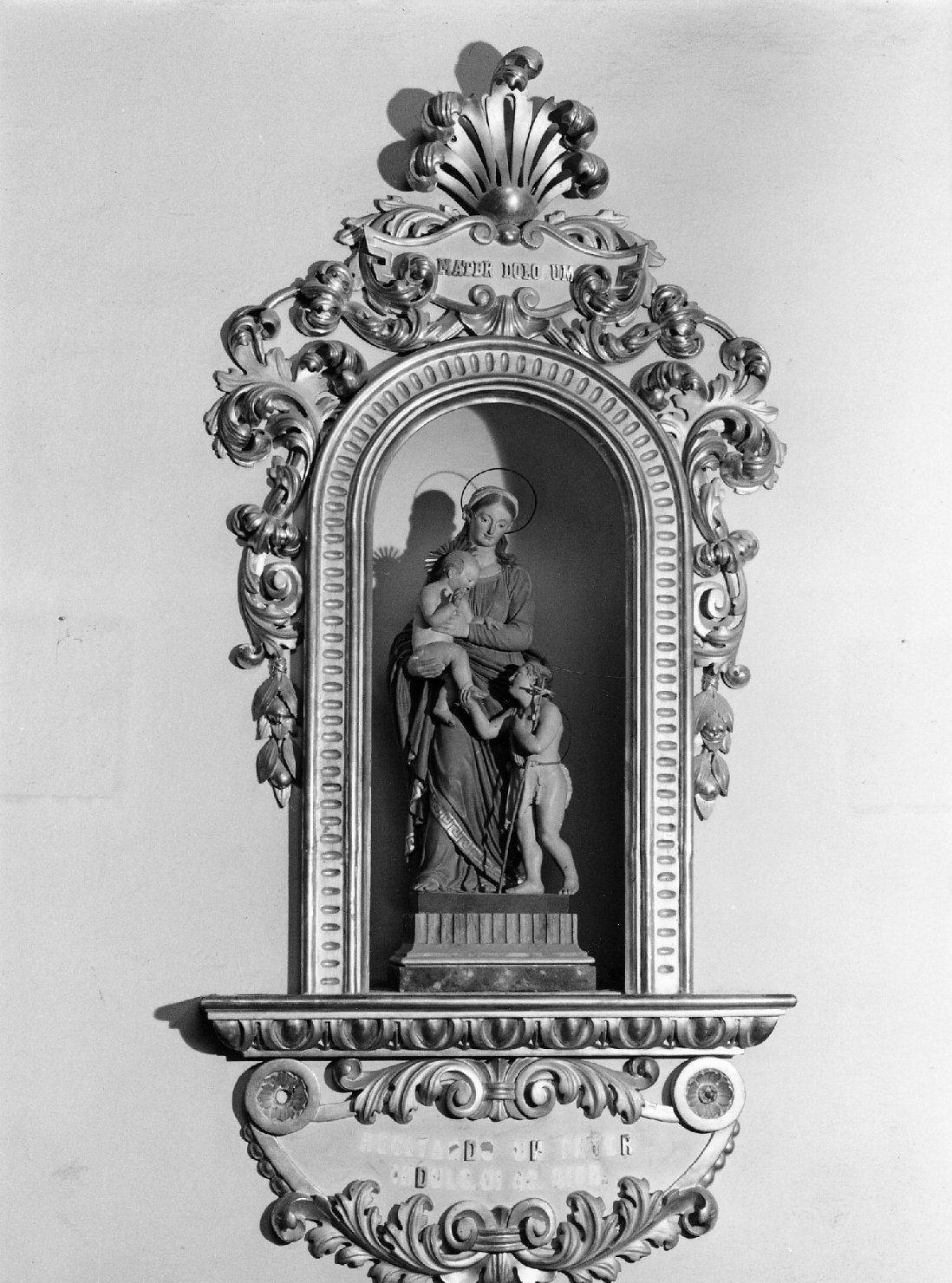 mostra di nicchia - bottega emiliano-romagnola (fine sec. XVIII)