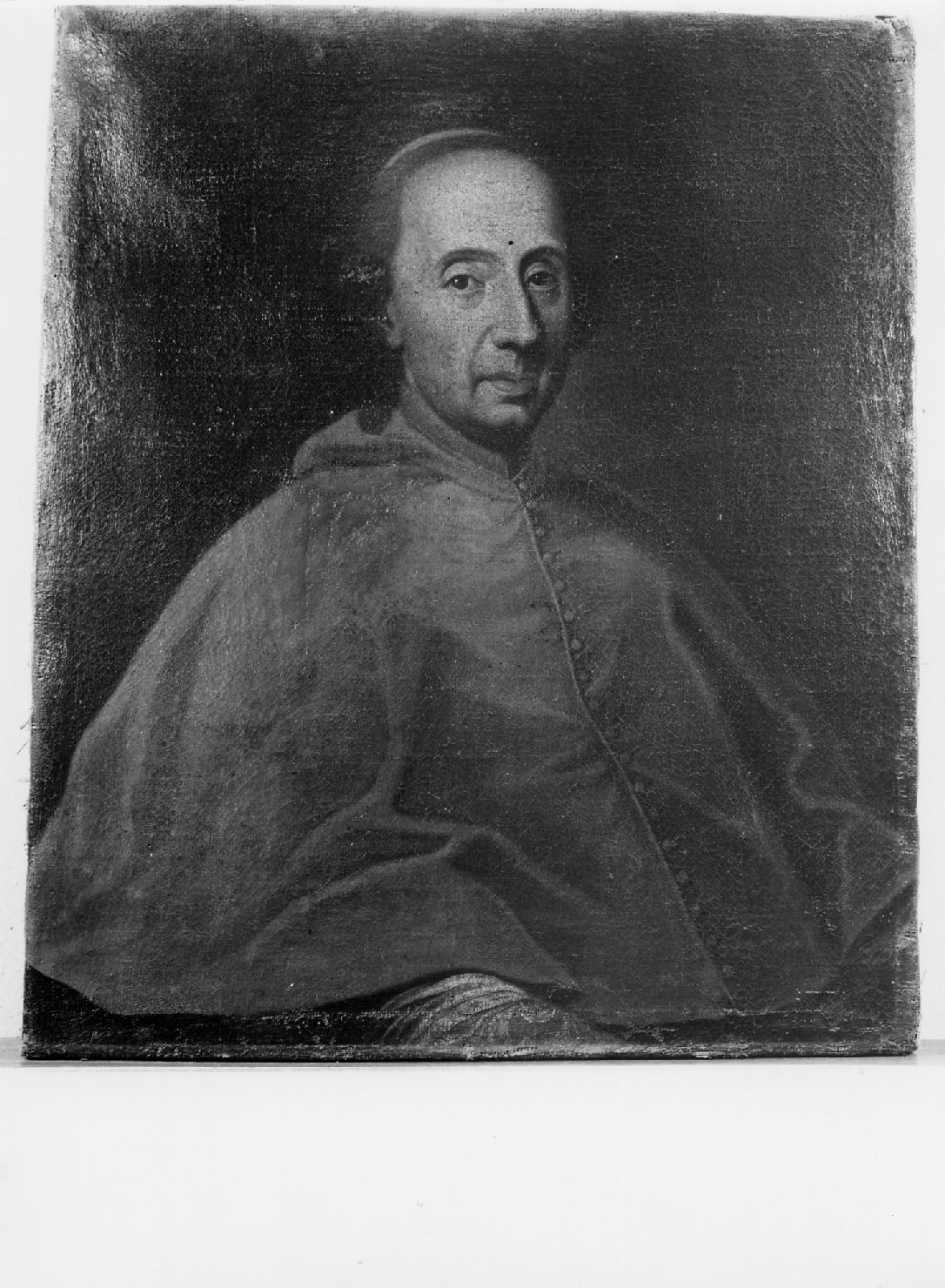 ritratto di cardinale (dipinto) - ambito emiliano-romagnolo (prima metà sec. XIX)