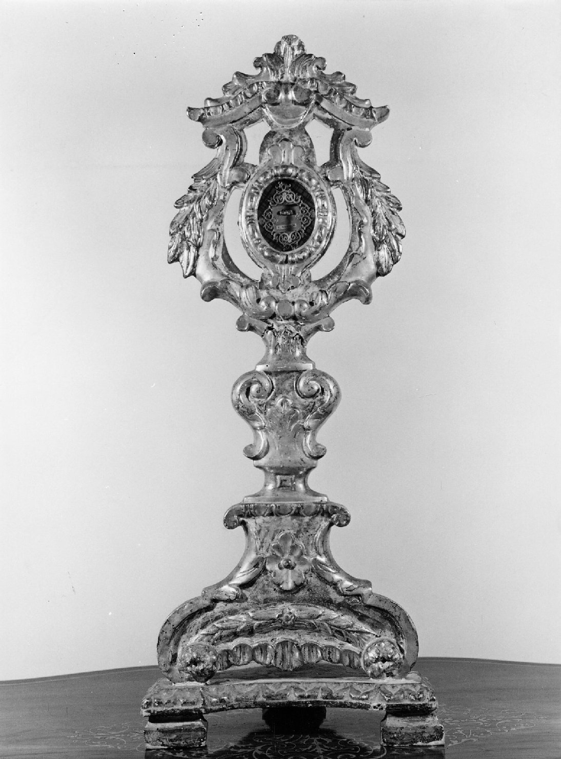 reliquiario - a ostensorio - bottega emiliano-romagnola (sec. XVIII)