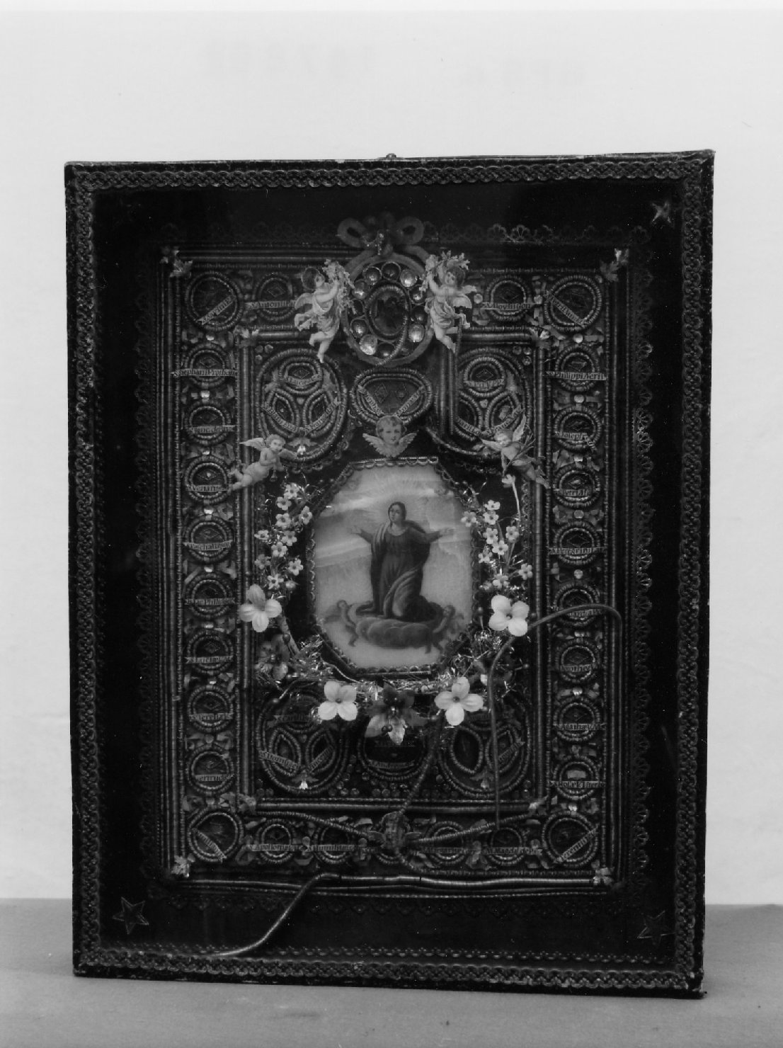 reliquiario a teca - bottega romagnola (metà sec. XVIII)