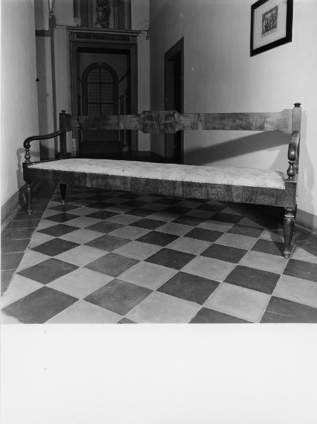 divanetto - bottega romagnola (sec. XIX)