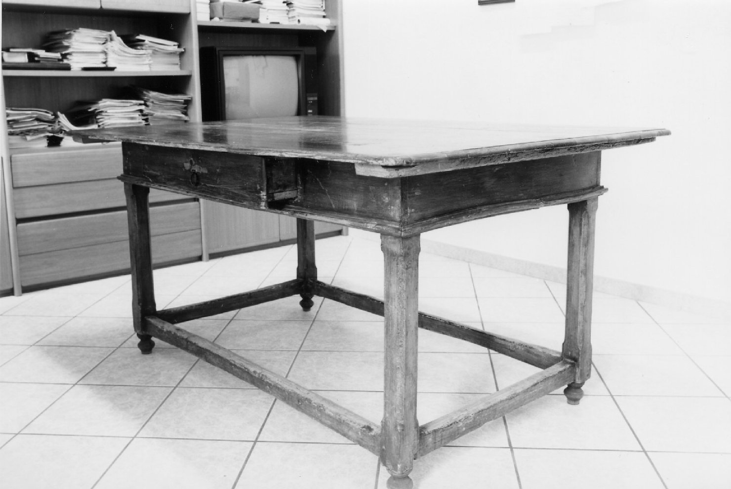 tavolo - bottega romagnola (fine sec. XIX)