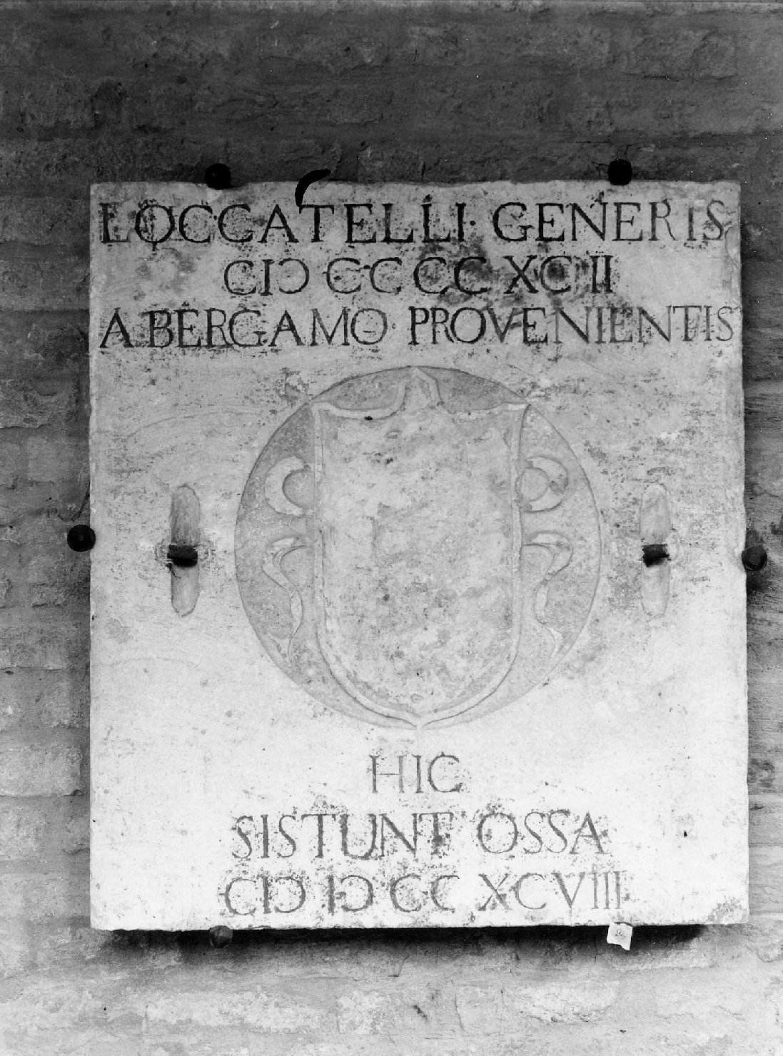 lapide tombale - bottega emiliano-romagnola (sec. XVIII)