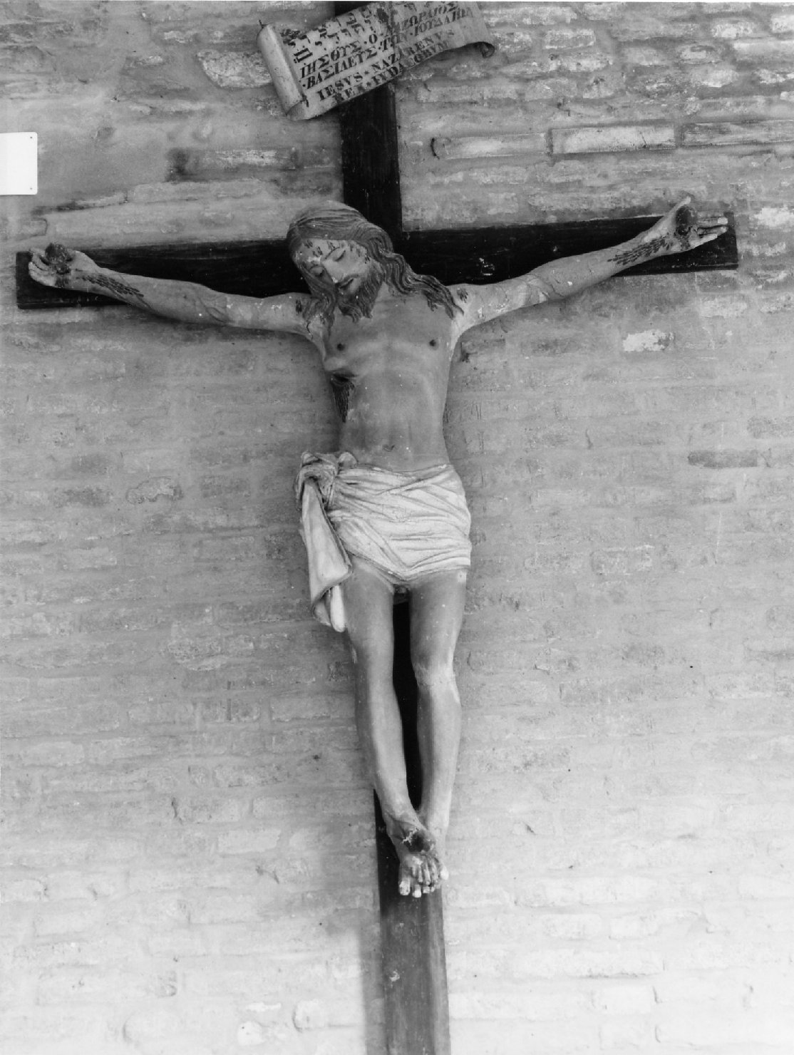 crocifisso - bottega romagnola (sec. XIX)