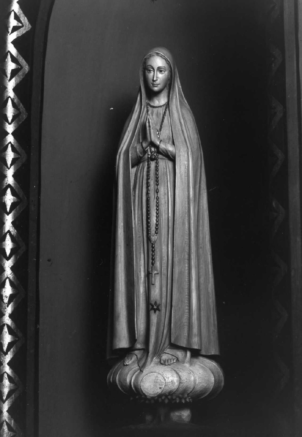 Madonna del Rosario (statua) - produzione romagnola (sec. XX)