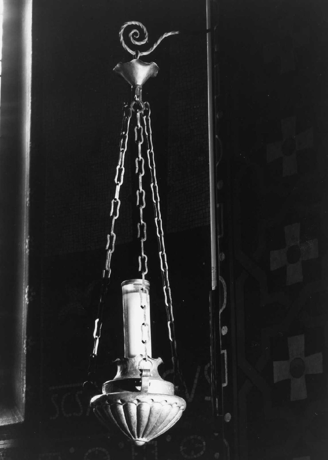 lampada pensile, serie - manifattura romagnola (sec. XX)