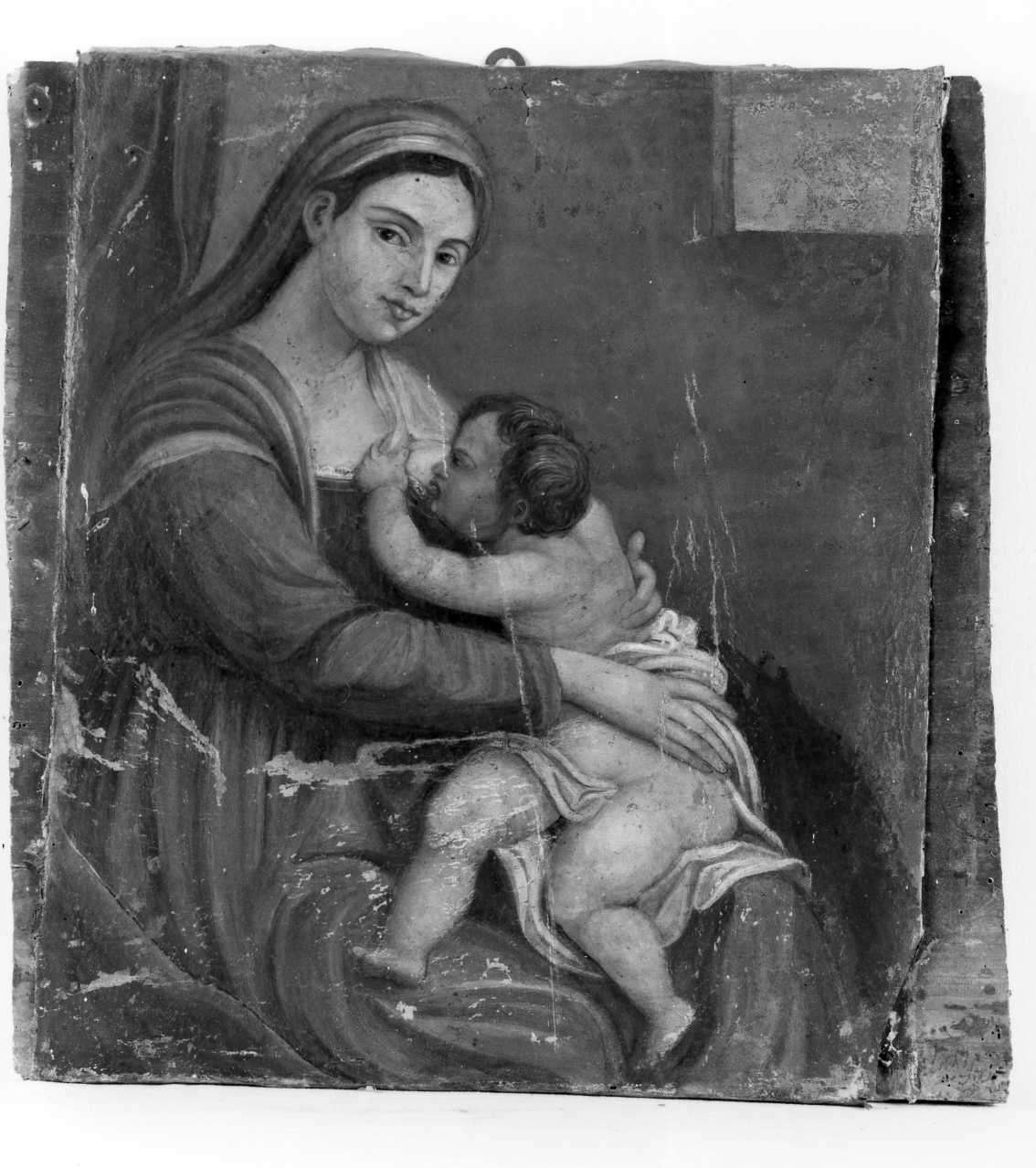 Madonna con Bambino (dipinto) - ambito romagnolo (seconda metà sec. XVI)