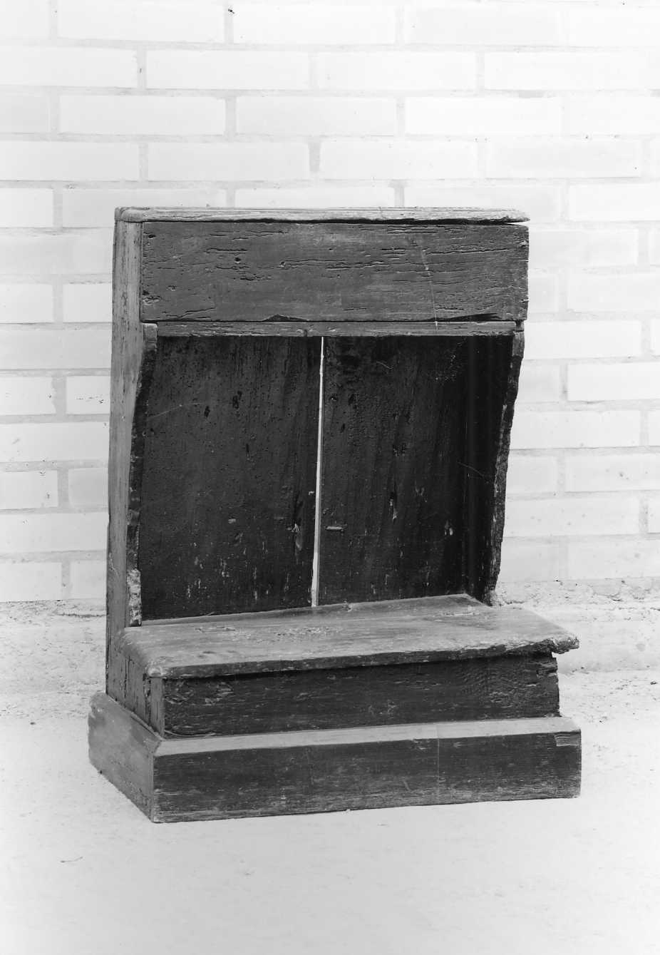 inginocchiatoio - manifattura tosco-romagnola (metà sec. XVII)