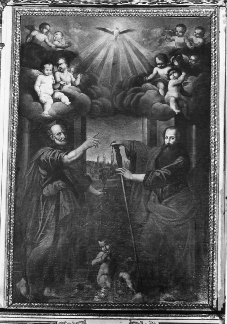 San Pietro e San Paolo (dipinto) di Modigliani Gianfrancesco (attribuito) (sec. XVII)