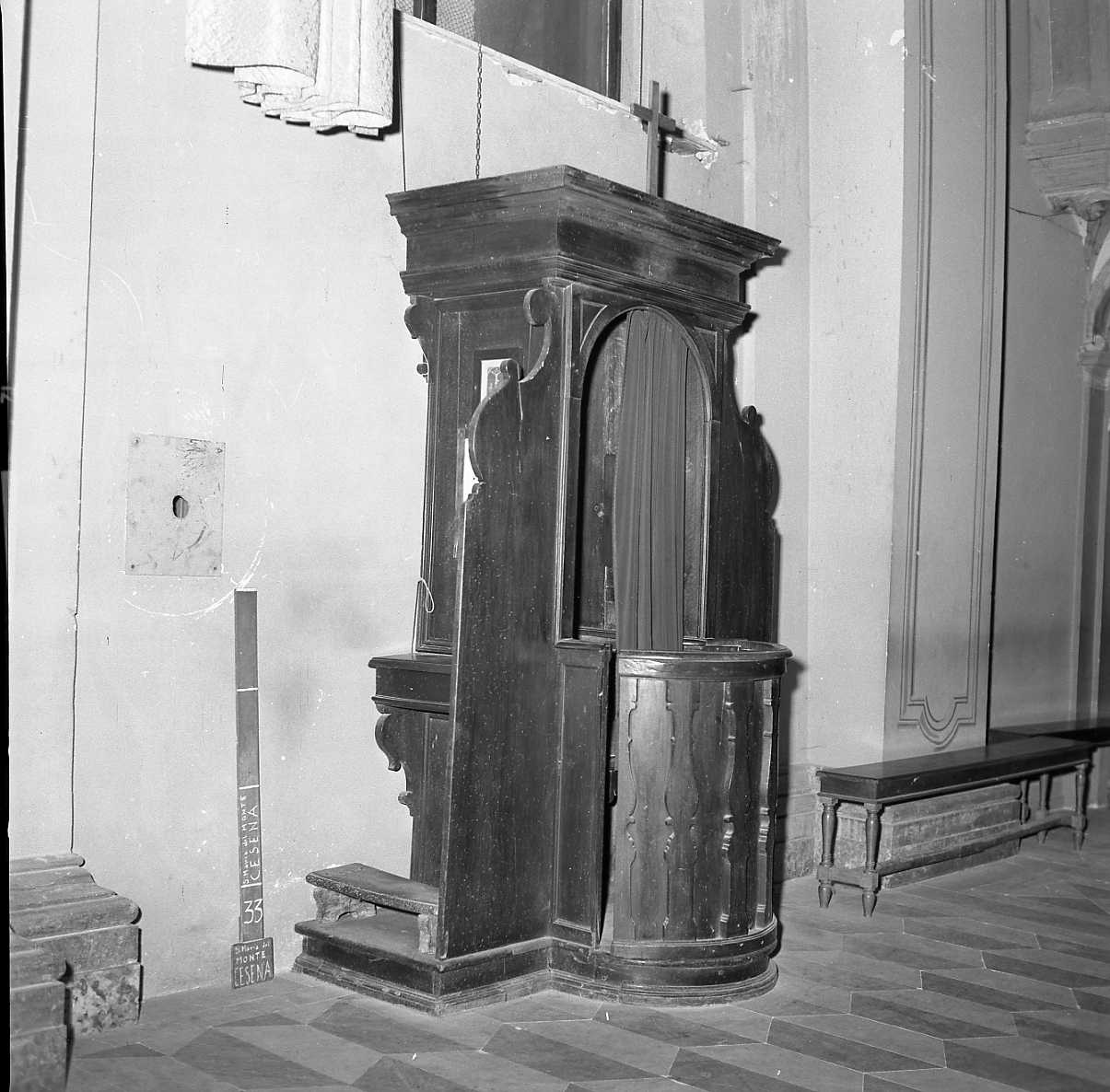 confessionale - bottega emiliano-romagnola (sec. XVIII)
