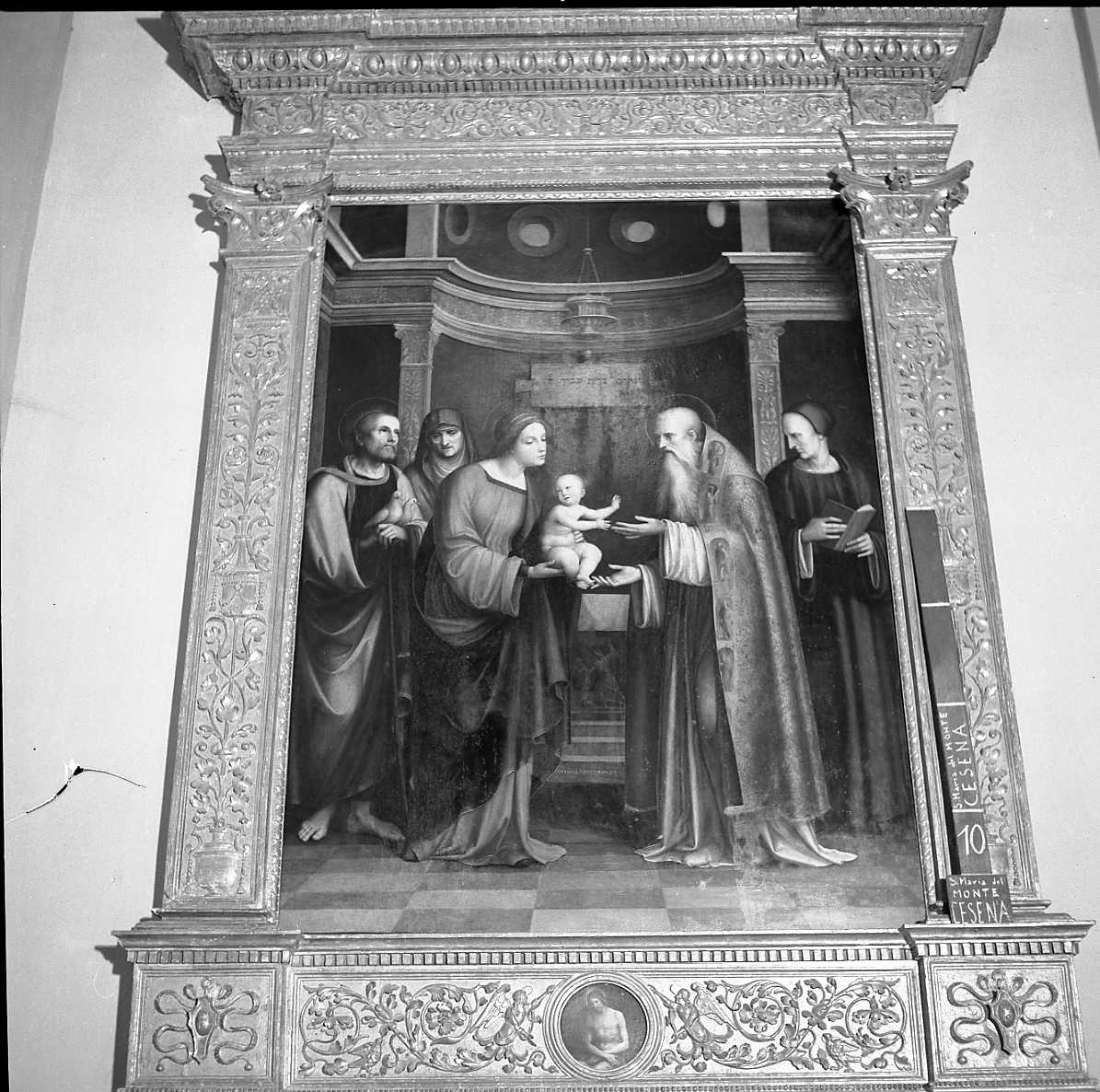 Ecce Homo (dipinto) di Raibolini Francesco detto Francesco Francia (attribuito) (fine/inizio secc. XV/ XVI)